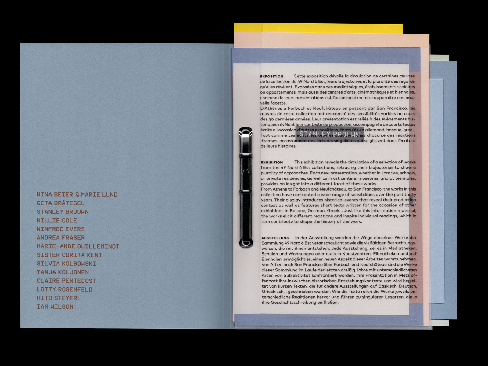 Présences voyageuses ouvert