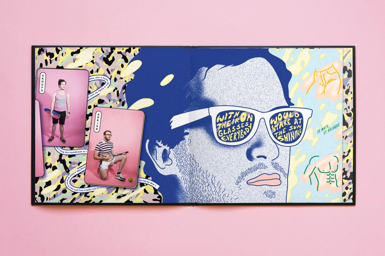 Hymne illustration visage