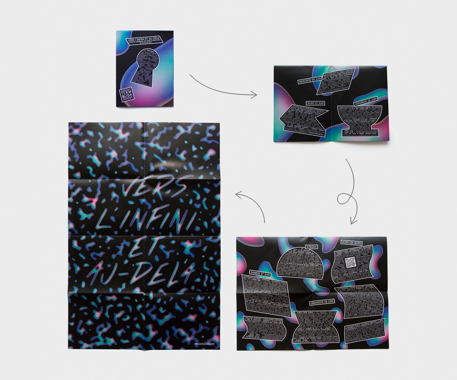 Vers l'infini et au-delà pliage