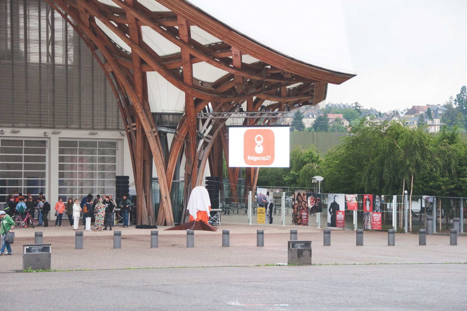 #signcop21 Pompidou-Metz
